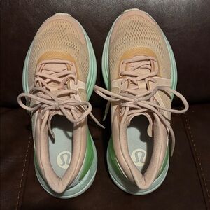 lululemon athletica Women's Peach and Mint Sneakers